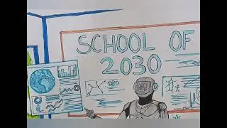 Imaginationofschoolin2030#drawing#art#painting#school