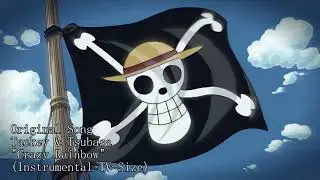 One Piece - Opening 8 (HQ Instrumental TV-Size) {Crazy Rainbow}