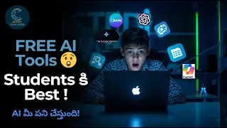 Top 5 free ai tools students office telugu