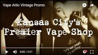 Vape Attic Vintage Promo