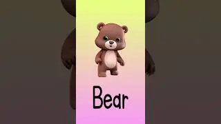 Words that Start with B - Learning Letters with Animation #learning #alphabet #education #letters