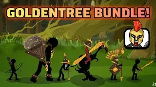 I Bought The New GoldenTree Skin Bundle! Playing With New Skins On 2v2! Stick War: Saga New Update