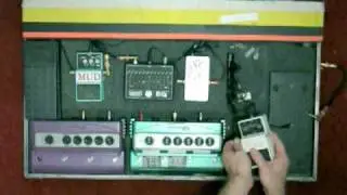 Rob Myers Updates his Thievery Corporation Guitar Pedalboard Timelapse