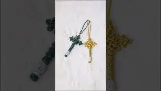 작은 매듭 장식(한국의 전통매듭) Small knot decoration (Korean traditional knot) #handmade #diy