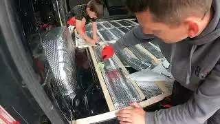 SOUND DEADONING VAN FLOOR WITH DODO SOUND DEADENING