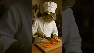 This Frog Was Hungry... Then He Did THIS! 😂🐸 #FunnyShorts #frog