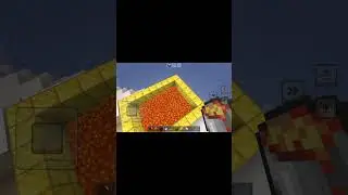 Minecraft'ta 2 b&ouml;l&uuml;m&uuml; &ccedil;ektim Alevli havuz yaptım d&uuml;nyanın karı yağdı hemen ka&ccedil;ırmayın izleyin