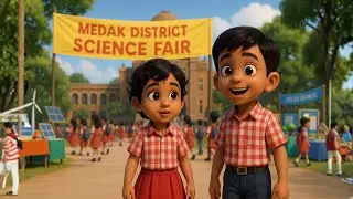 INSPIRE Awards MANAK | Medak District Science Fair | Pixar-Style Animated Educational Tour