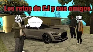 GTA San Andreas Loquendo los retos de CJ
