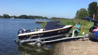 kanteltrailer brielse meer