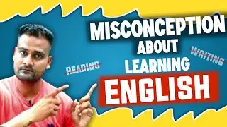 Misconceptions about learning English language। How to speak English fluently? @AleenaRaisLive