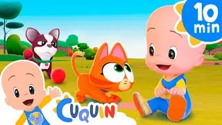 Cuquin found a kitty | Cleo & Cuquin | Songs | Kids