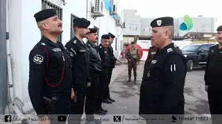 قائد شرطة نينوى يحضر وجبة الافطار مع ضباط ومنتسبي فوج سوات ويتفقد الاقسام والمنامات