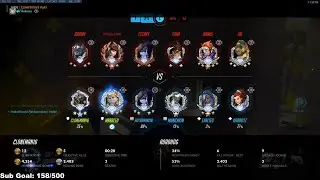 CLONEMAN16 ROADHOG AND HARBLEU HAMMOND! [ OVERWATCH SEASON 24 TOP 500 ]