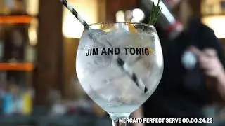Mediterranean Gin Cocktail with Orange & Rosemary
