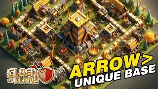 Unique Base | Arrow Head Base | Clash of Clans