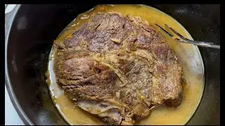 Easy Pot Roast in a Cast Iron Dutch Oven