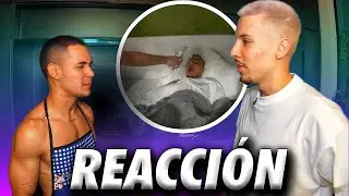 Leandro reacciona a mi nuevo look | Broma a Rey de la City, Samulx