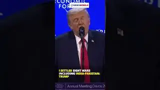 I Settled Eight Wars Including India-Pakistan,&rdquo; Says Trump