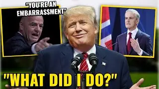 BREAKING: Trump EMBARRASSES FIFA and the USA Over Nobel Prize Tantrum