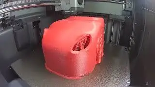 3D Print Timelapse: Red Car Case 🚗🔴 | Sleek Protective Design (Bambu Lab P2S/A1 Combo)