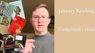 Video 1) 2026 | January Reading | Book Haul | Gay Fiction | Psychoanalysis | Feminist Classics 