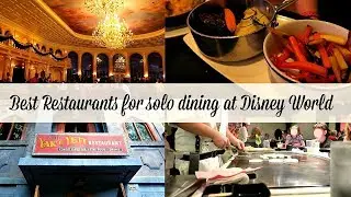Dining at Disney World | Tips for solo travellers
