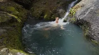 Kitekite Falls Path, New Zealand