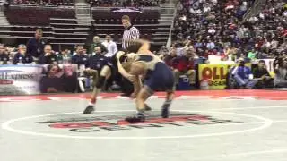 Franklin Regional's Devin Brown scores wild overtime pin in PIAA wrestling quarterfinals