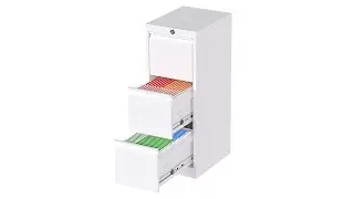 AOBABO 3 Drawer Vertical Filing Cabinet Installation Video