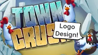 Town Crush | Dev Log #1 : How Logos Get Designed!