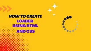 5-minutes guide to adding a loader to your website #webdevelopment #javascript #loader