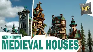 Minecraft Cinematic ▪ GeminiTay Medieval Kingdom Houses ▪ by HeroPixels