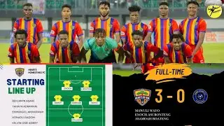 Hearts of Oak Routed by Homestars! A Masterclass Display in a 3-0 Rout in MTN FA CUP Round 32