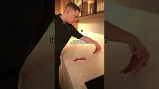 How to cook a steak  directly on the countertop? #invisacook