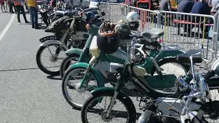 mobylette motobecane Peugeot Honda balade couvin Belgique