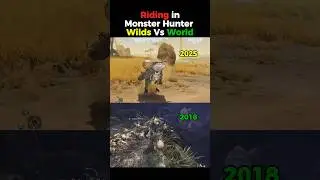 Riding in Monster Hunter Wilds Vs World