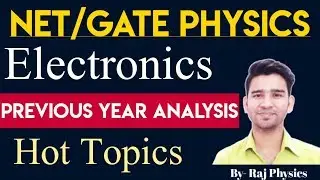 CSIR NET Physics | Electronics | Most important Topics | How to Crack CSIR NET Physical Science