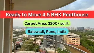 Luxurious 4.5 BHK Penthouse for Sale in Balewadi Pune | Ready to Move | 7420923928 #LuxuryHomesPune