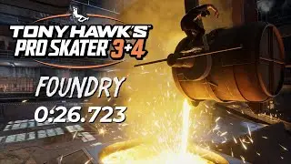 Foundry Speedrun | 0:26.723 | Tony Hawk's Pro Skater 3 + 4