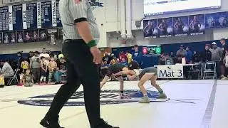 1/10/26 Trinity Hiller 12u 71lb 3rd Match #westvirginiahammer #tristatehammers #phoenix 