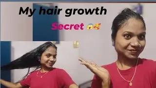 My hair growth secret 😱🥰