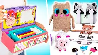 🎉 Учёба может быть весёлой! Милые принадлежности, органайзер и пенал с кодом 🔒📔