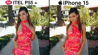 Itel P55 Plus Vs iPhone 15 Camera Test Comparison