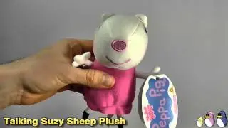 Suzy Sheep from Peppa Pig Talking Plush Toy Review (Character)