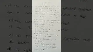 Pgtrb ugtrb question and answers differential geometry