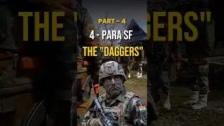4 PARA SF भारत का गुप्त हथियार | Para sf Daggers Commando | Part 4 #shorts #army #parasf