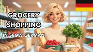 German Supermarket for Beginners | Easy German Story