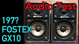 197? FOSTEX GX10・元祖的鈍器系スピーカー / Audio Sound Check