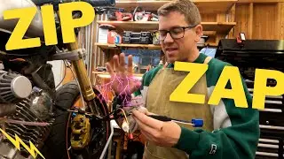 Building the WIRING HARNESS on Our Cafe Racer Project - Yamaha Virago Build Ep11